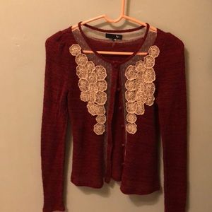 Red Ryu cardigan